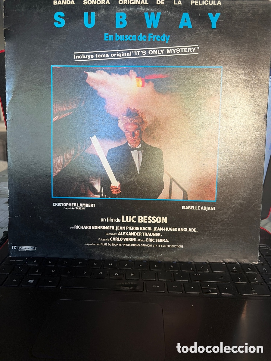 Discos de vinilo: BSO SUBWAY - EN BUSCA DE FREDY - ERIC SERRA LP SPAIN