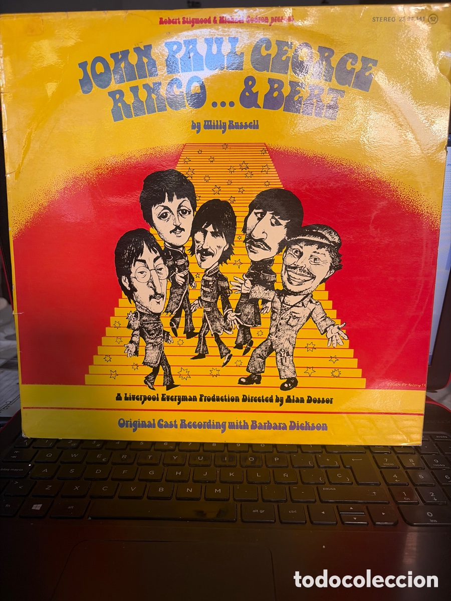 Discos de vinilo: BSO JOHN PAUL, GEORGE, RINGO AND BERT - BARBARA DICKSON - LP
