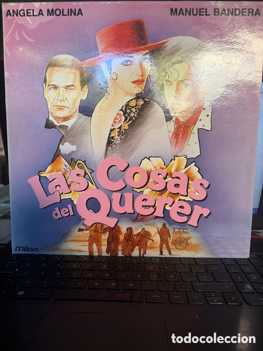 Discos de vinilo: BSO LAS COSAS DEL QUERER - ANGELA MOLINA, MANUEL BANDERA LP