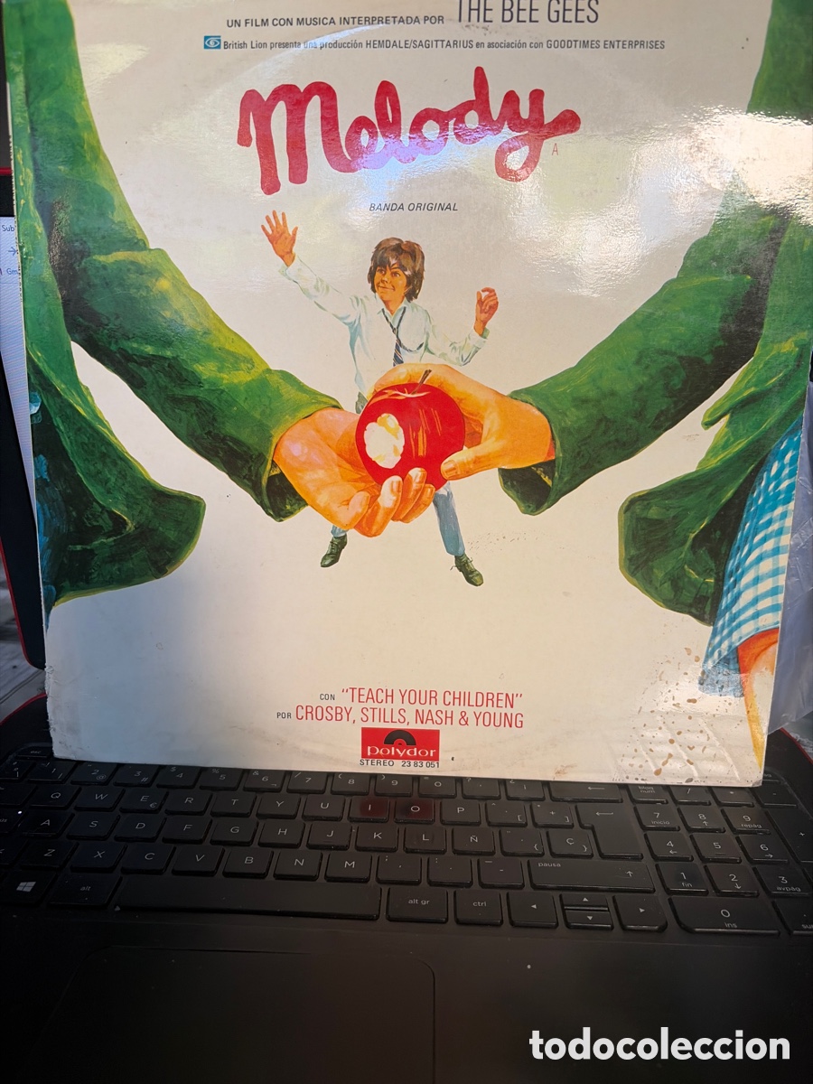 Discos de vinilo: BSO MELODY - BEE GEES LP CROSBY STILLS NASH AND YOUNG LP