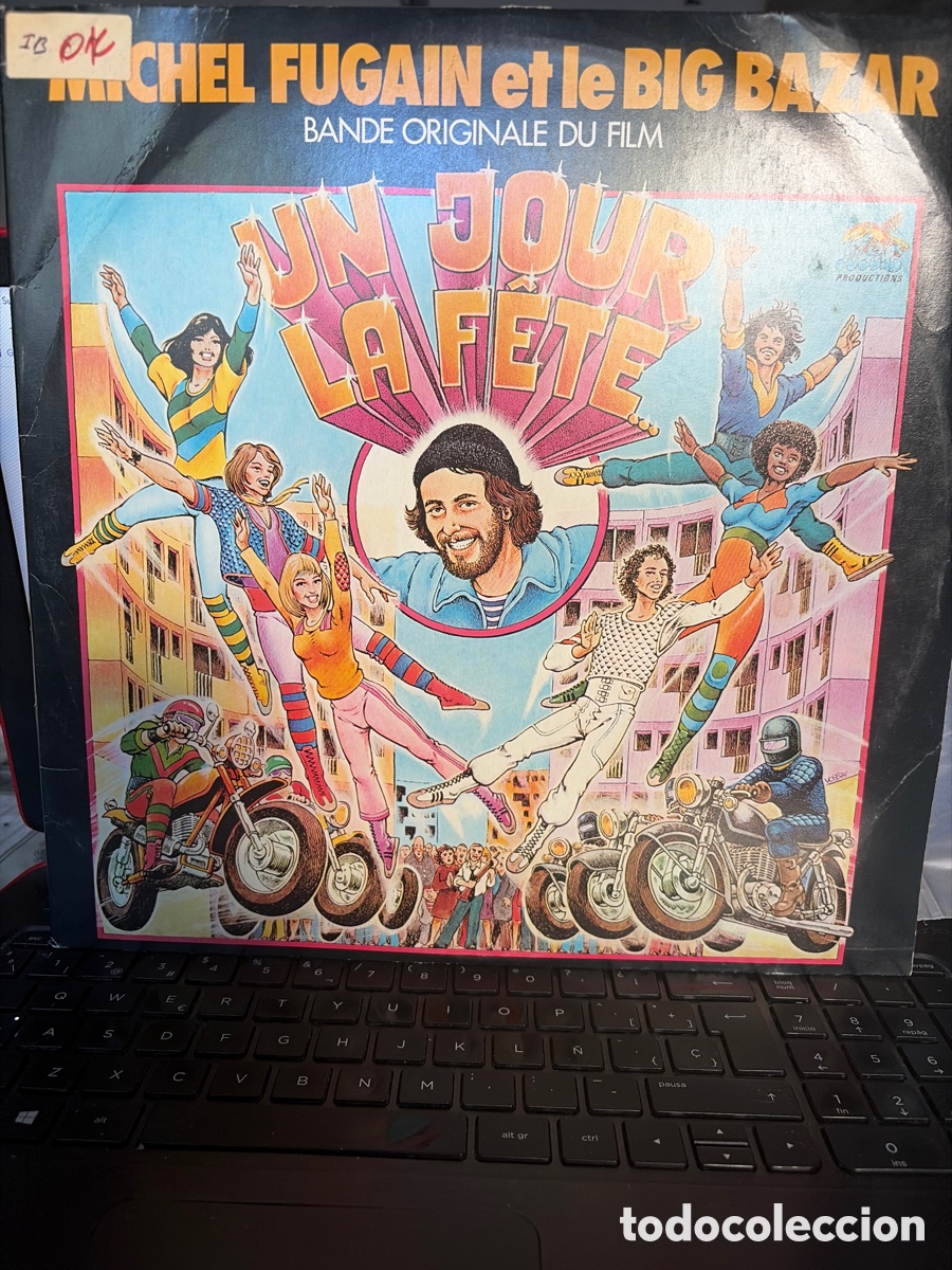 Discos de vinilo: BSO UN JOUR LA FETE - MICHEL FUGAIN ET LE BIG BAZAR - UN JOUR LA FETE LP DOBLE