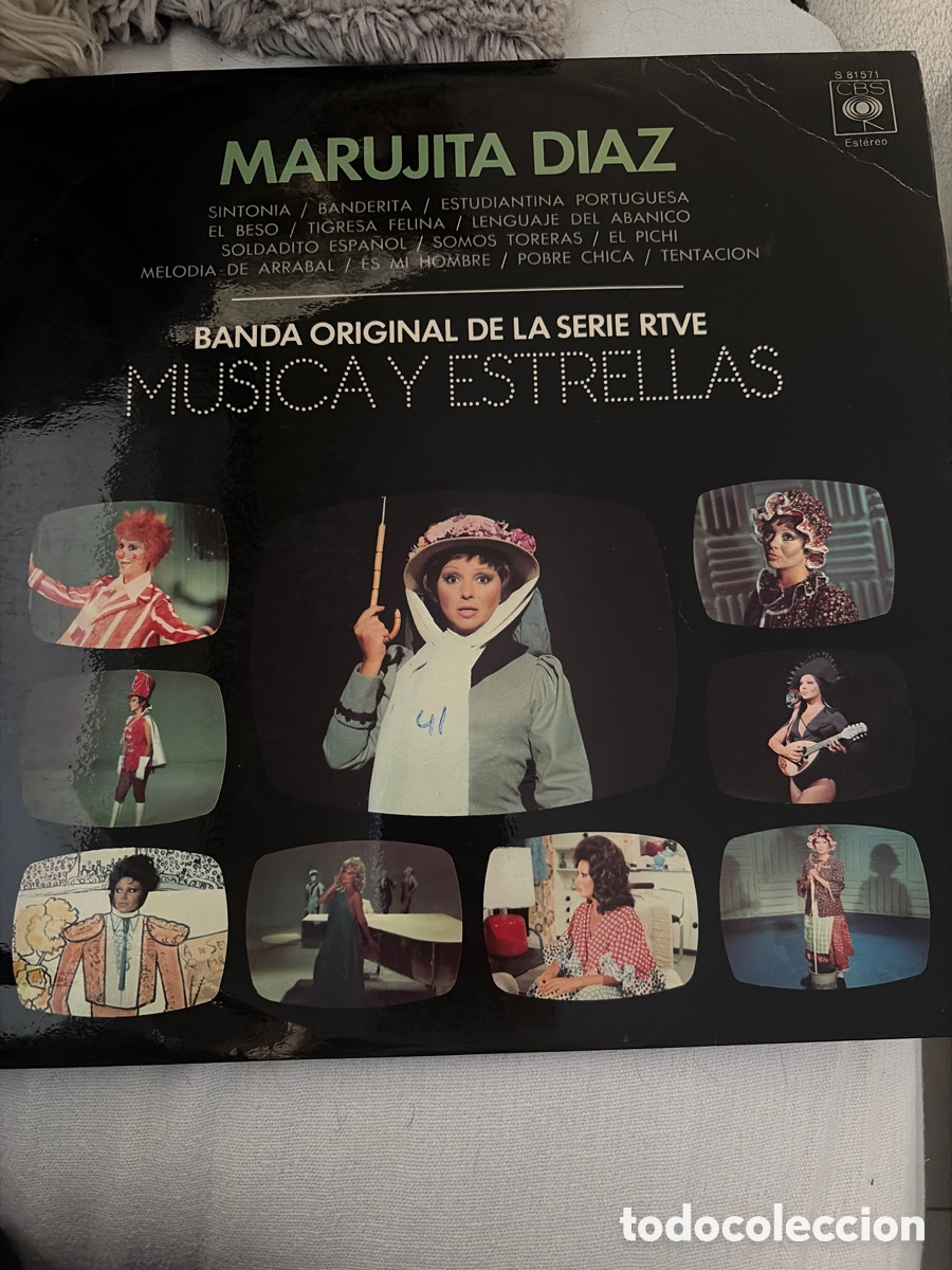 Discos de vinilo: BSO SERIE RTVE MUSICA Y ESTRELLAS - MARUJITA DIAZ LP