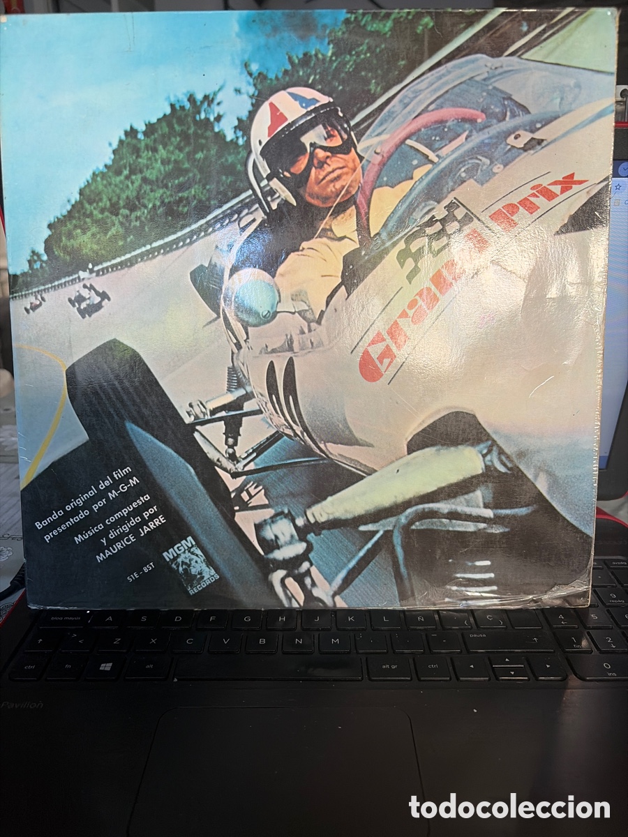 Discos de vinilo: BSO GRAND PRIX - MAURICE JARRE LP