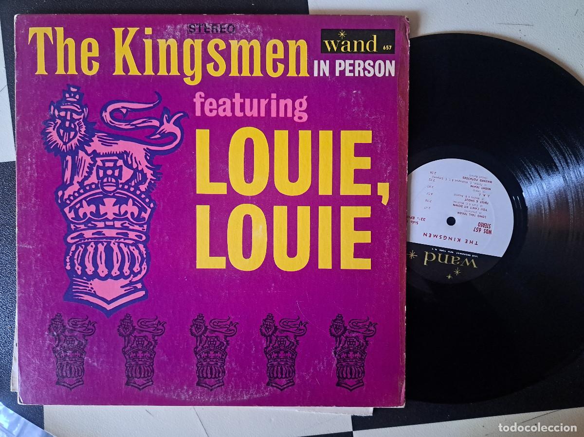Discos de vinilo: LP The Kingsmen In Person Featuring Louie, Louie 1963 USA