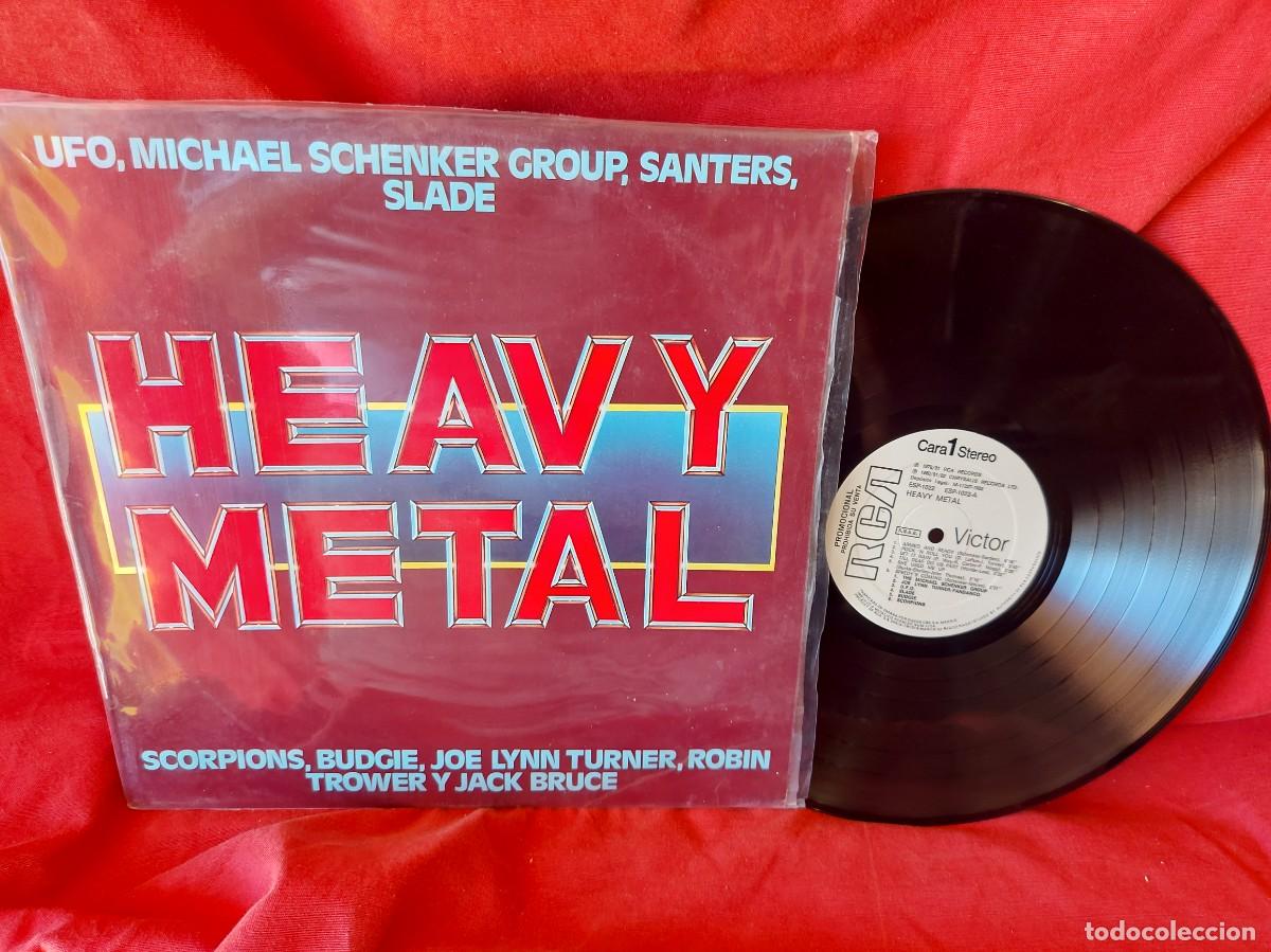 Discos de vinilo: LP HEAVY METAL ,PROMOCIONAL , 1982 ESPA&Ntilde;A ( PEDIDOS MINIMOS 10 &euro; ) CAJA N.&ordm; 2 - LP