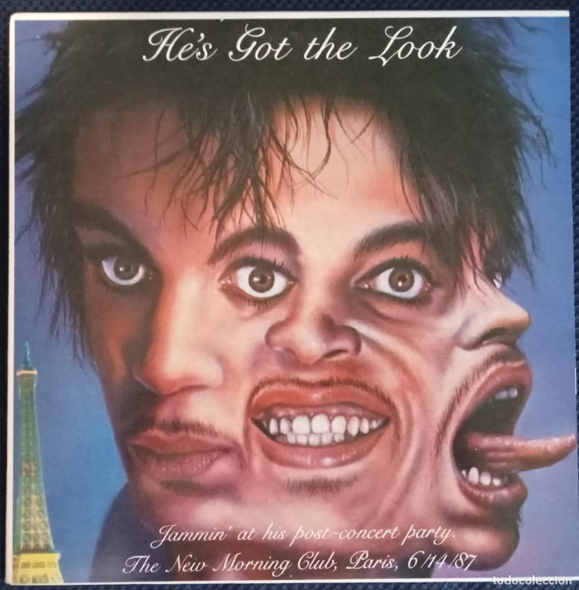 Discos de vinilo: Prince - He's got the look, 1lp live in France 1987, Usa pressing hard to find!!