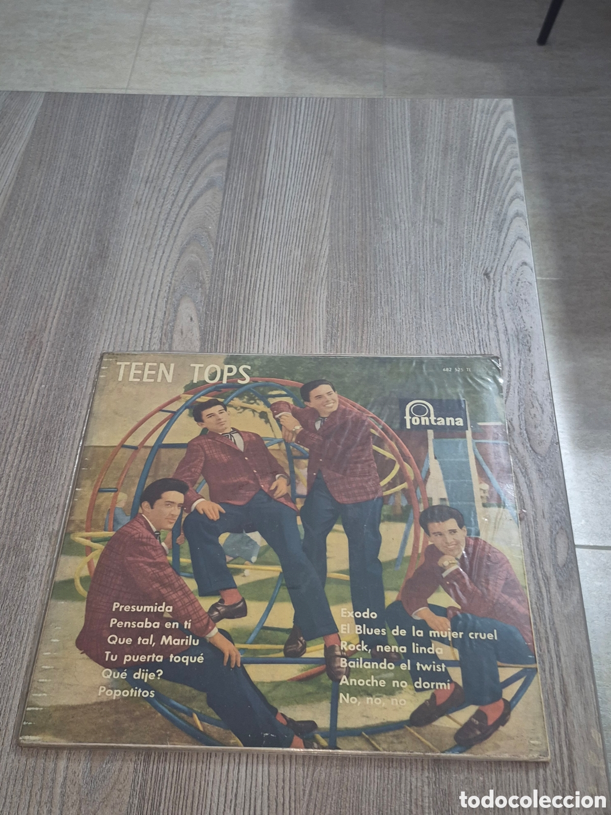 Discos de vinilo: TEEN TOPS ,PRESUMIDA 150 IMPRESO EN ESPA&Ntilde;A