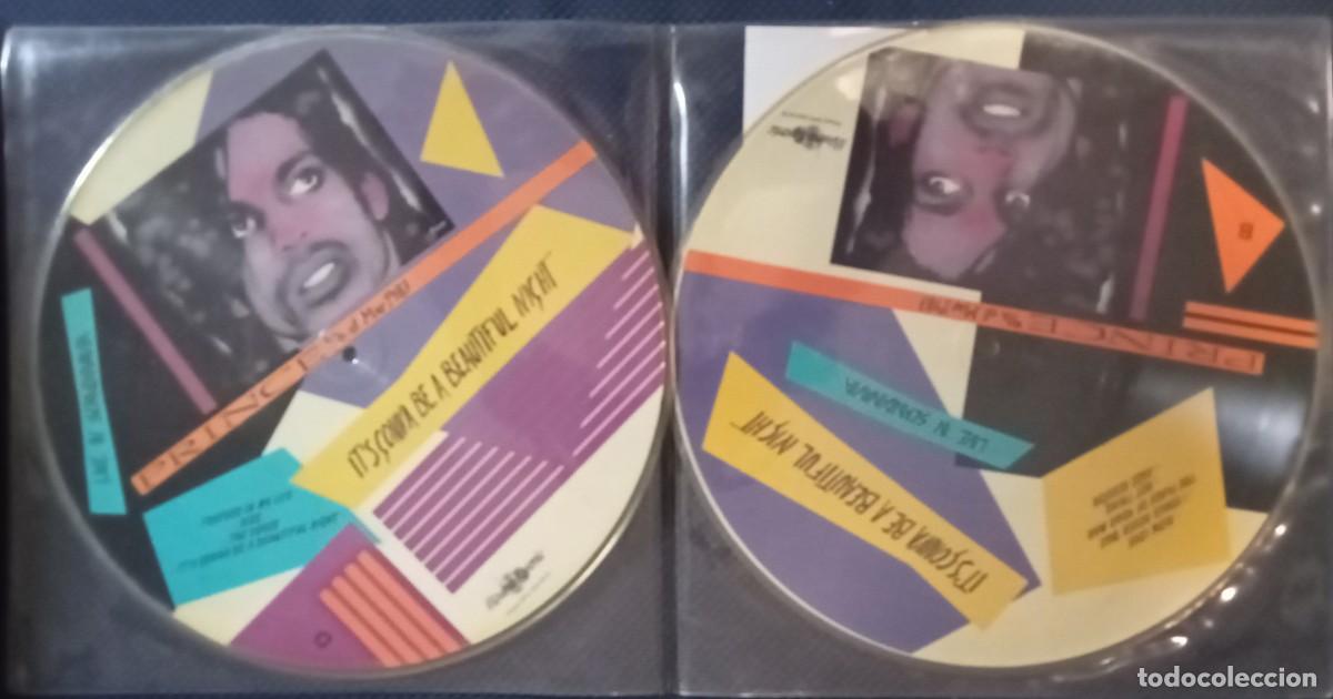 Discos de vinilo: Prince double picture disc live in Scandinavia in 1987, european pressing hard to find!!