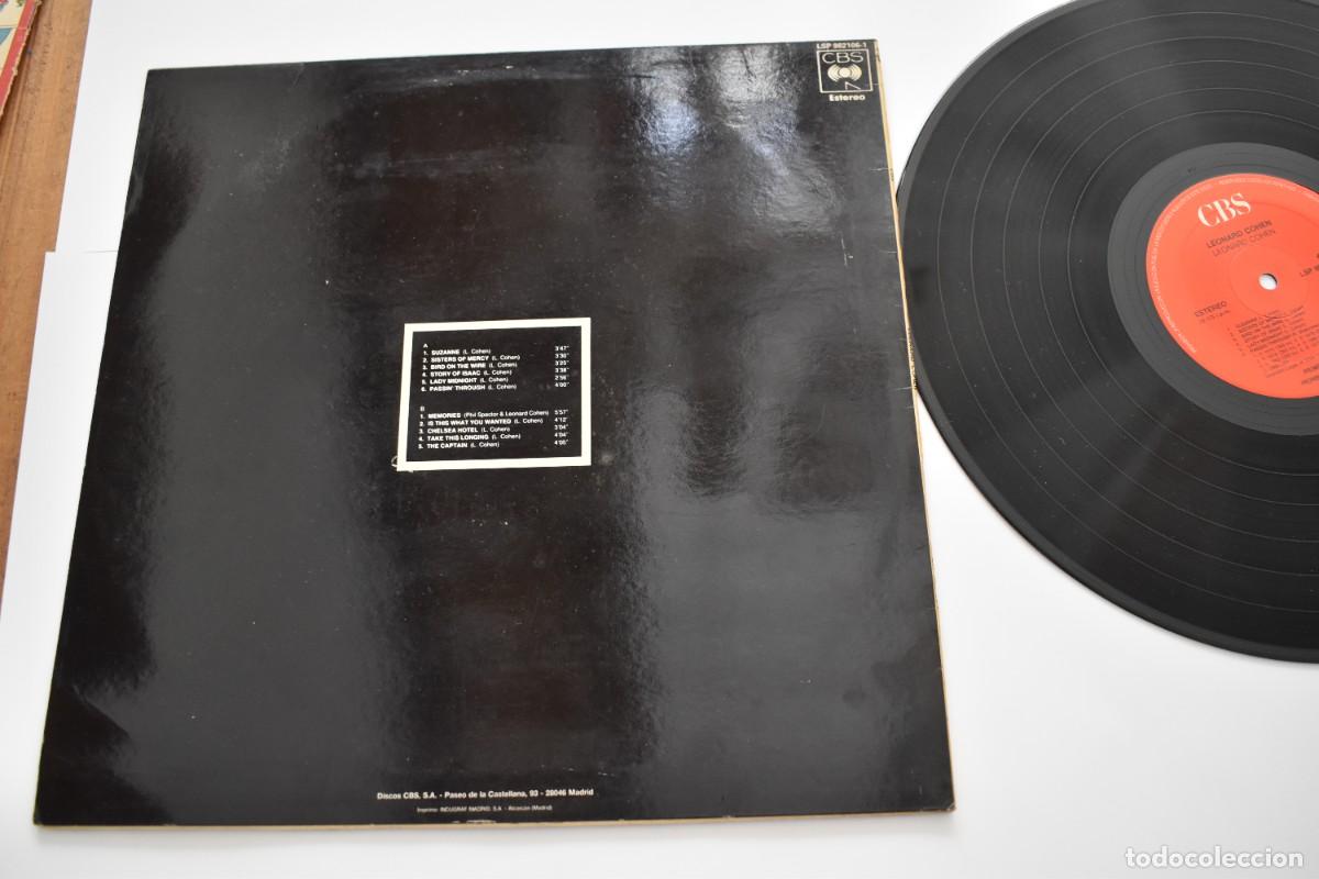 Discos de vinilo: LEONARD COHEN. Vinilo, LP, Compilation, CBS SPAIN 1989 - Foto 2