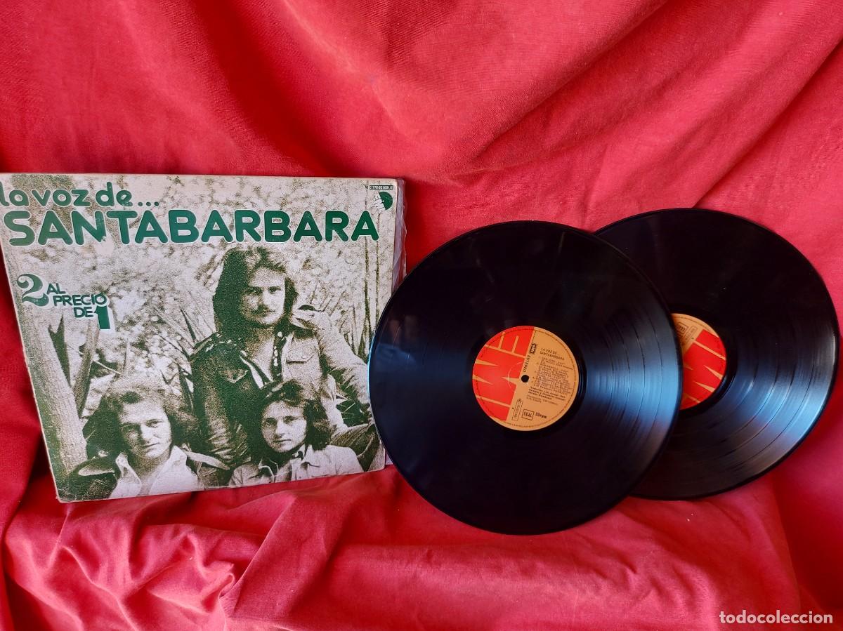 Discos de vinilo: LP Santab&aacute;rbara. La voz de... Doble LP. 1979 ESPA&Ntilde;A ( PEDIDOS MINIMOS 10 &euro; ) CAJA N.&ordm; 2 - LP