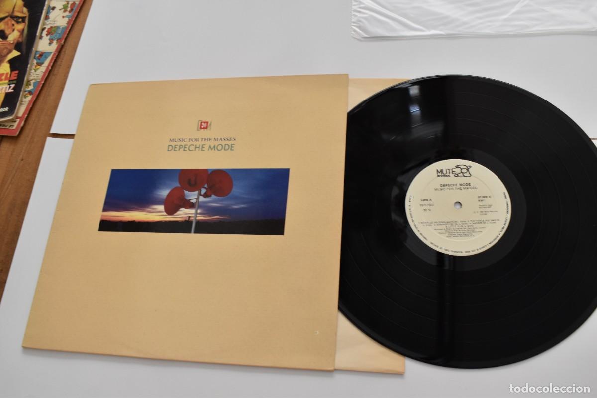 Discos de vinilo: DEPECHE MODE. MUSIC FOR THE MASSES. LP VINILO MUTE 1987 SPAIN CON ENCARTE