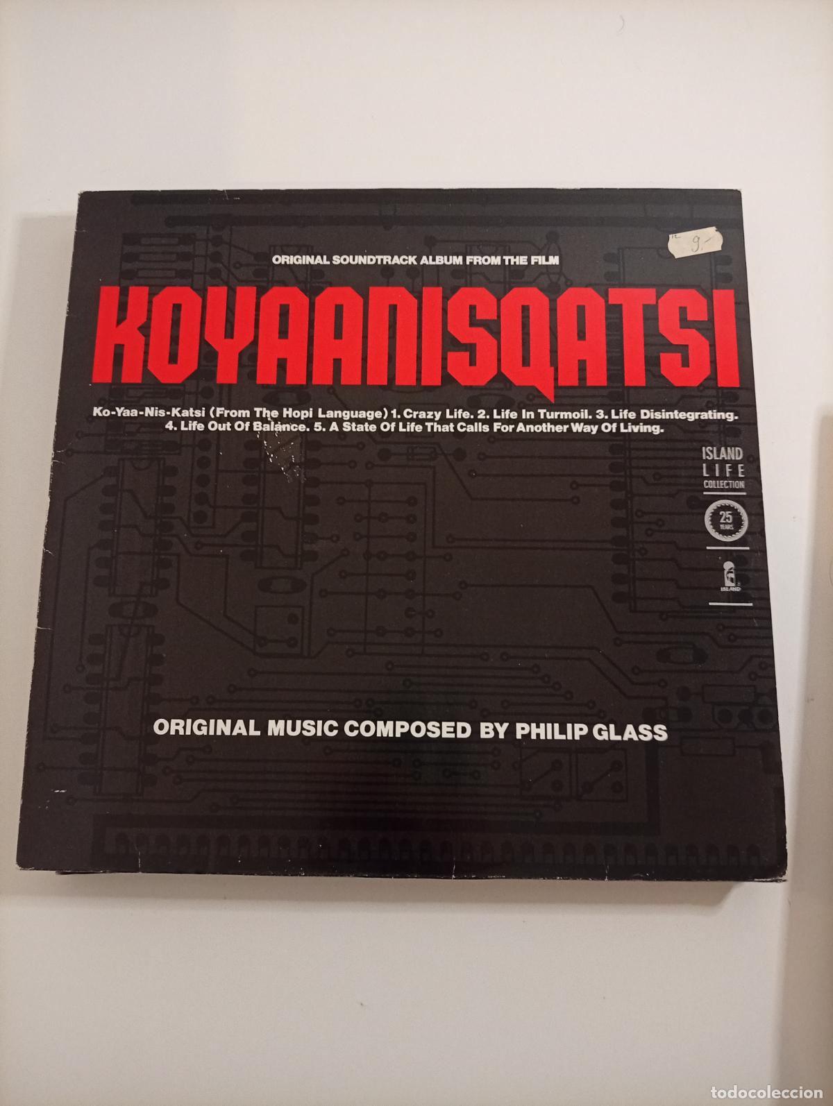 Discos de vinilo: Philip Glass &ndash; Koyaanisqatsi - BSO