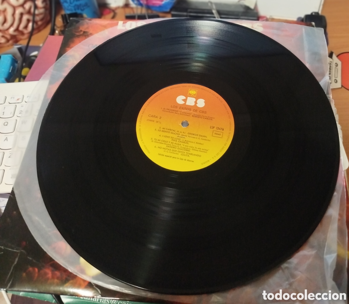 Discos de vinilo: Los &eacute;xitos de CBS. VV.AA. - Foto 2