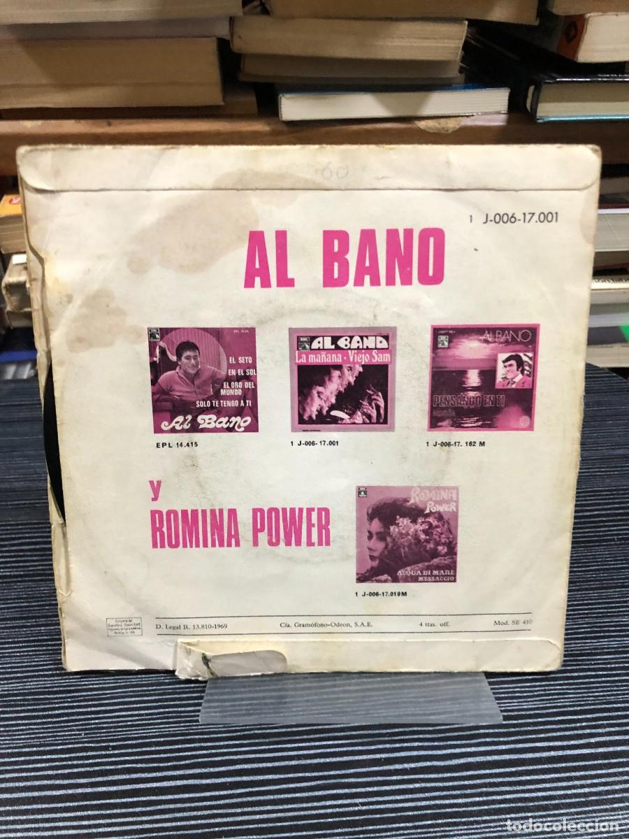 Discos de vinilo: La ma&ntilde;ana / Viejo Sam Al Bano - Foto 2