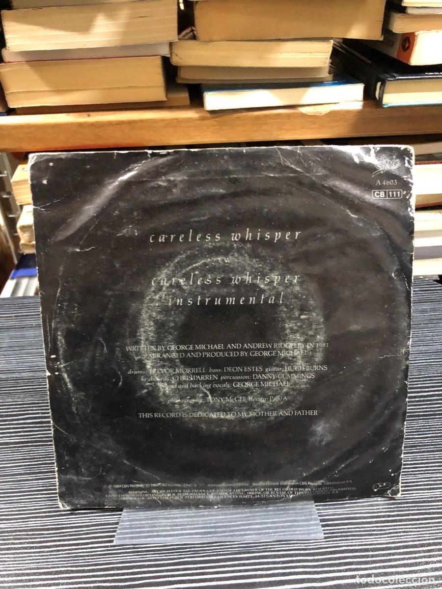 Discos de vinilo: Careless Whisper George Michael - Foto 2