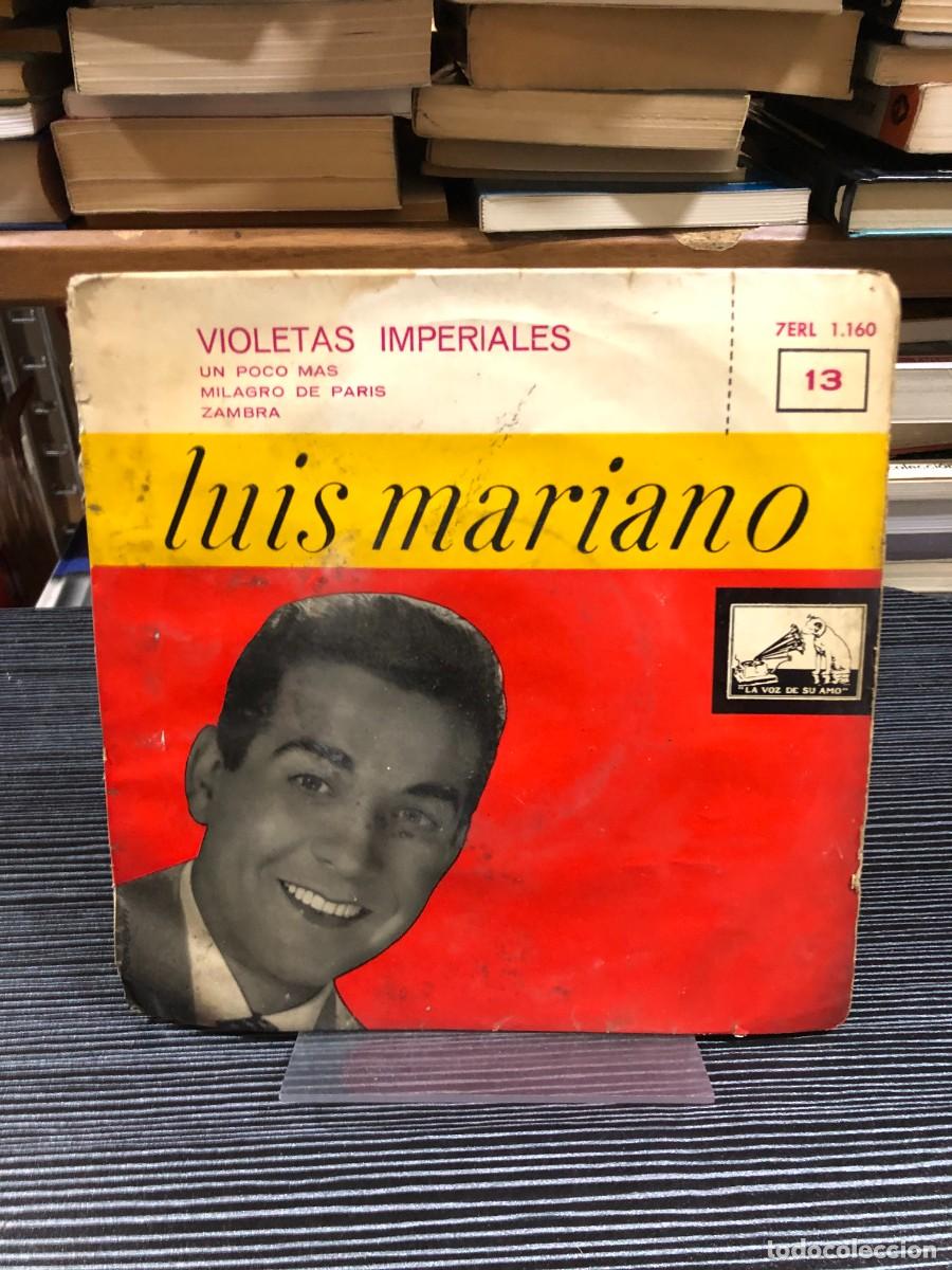 Discos de vinilo: Violetas Imperiales (EP) Luis Mariano - Foto 1
