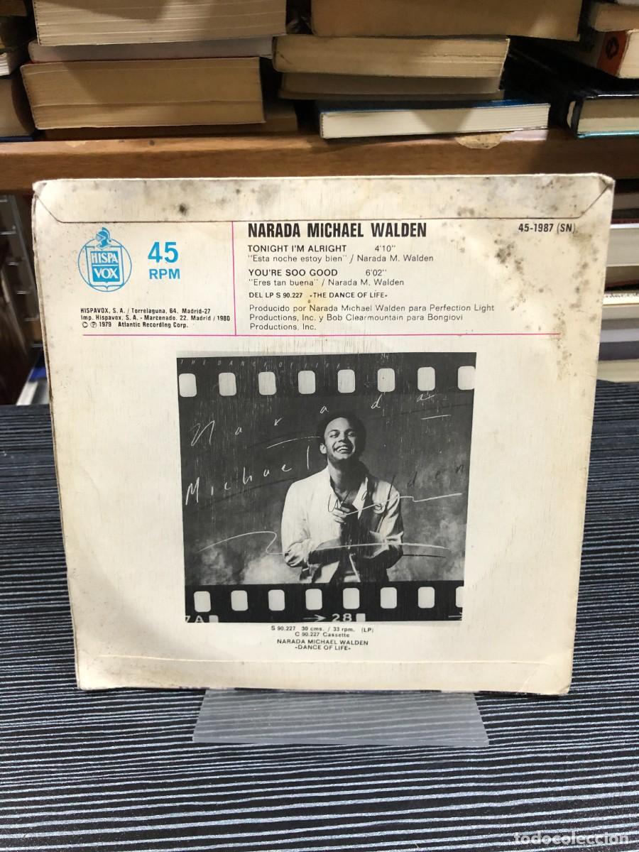 Discos de vinilo: Tonight Im Alright Narada Michael Walden - Foto 2