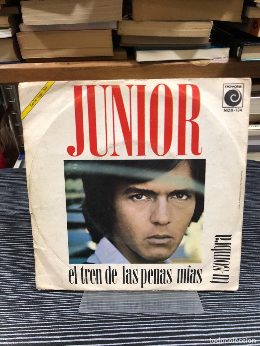 Discos de vinilo: El tren de las penas m&iacute;as / Tu sombra Junior