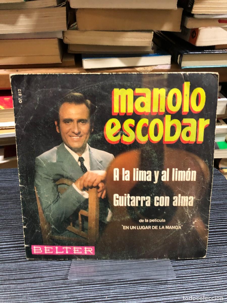 Discos de vinilo: A la lima y al lim&oacute;n / Guitarra con alma Manolo Escobar