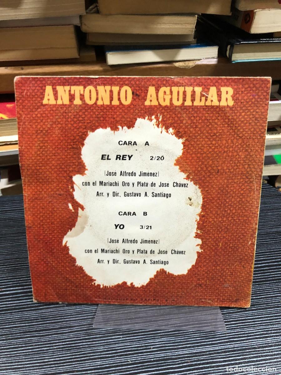 Discos de vinilo: El Rey / Yo Antonio Aguilar - Foto 2