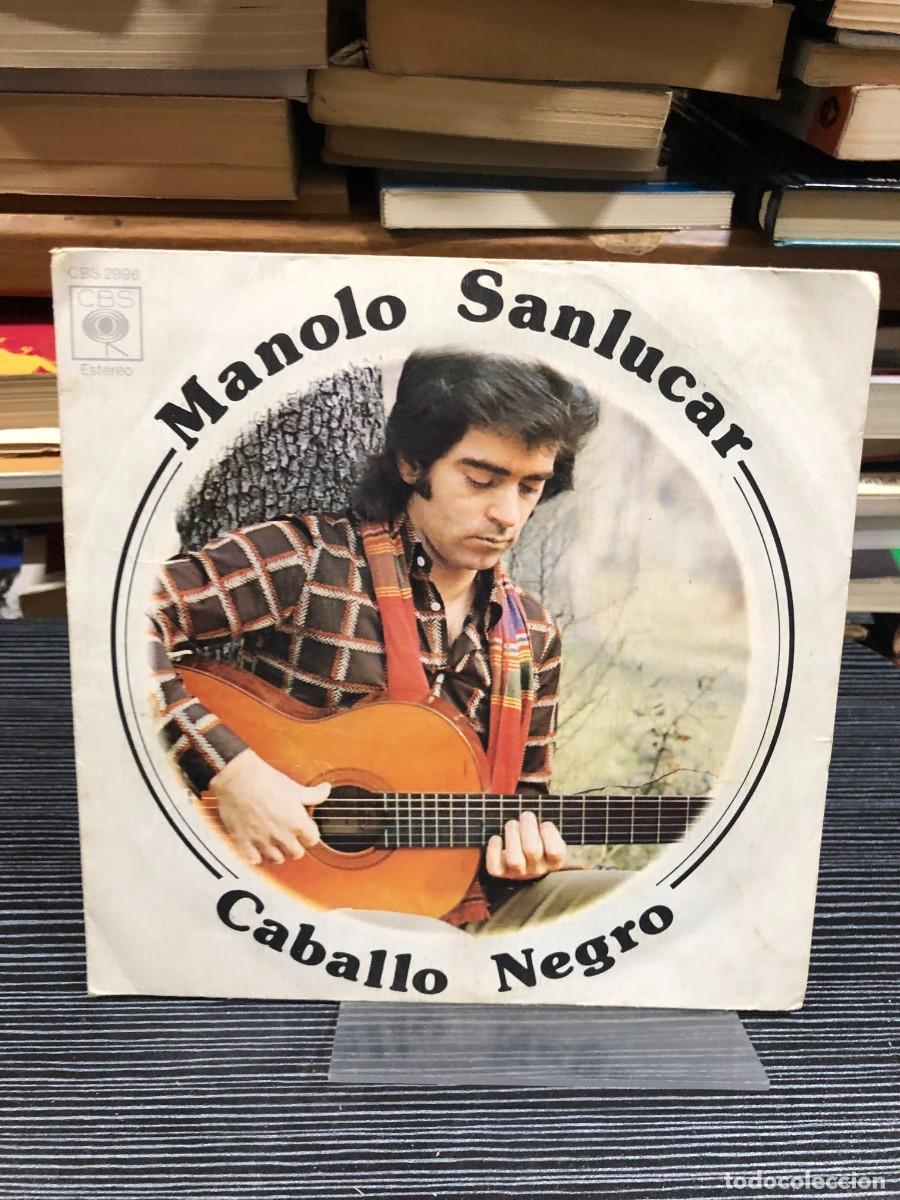 Discos de vinilo: Caballo Negro Manolo Sanl&uacute;car - Foto 1