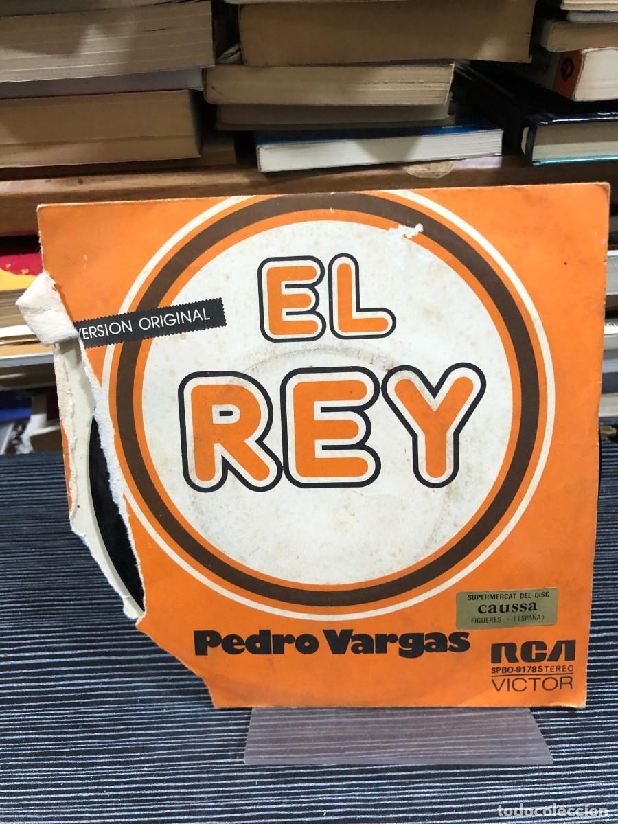 Discos de vinilo: El Rey (Versi&oacute;n Original) Pedro Vargas - Foto 1