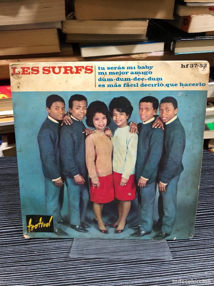Discos de vinilo: Tu ser&aacute;s mi baby / Mi mejor amigo Les Surfs