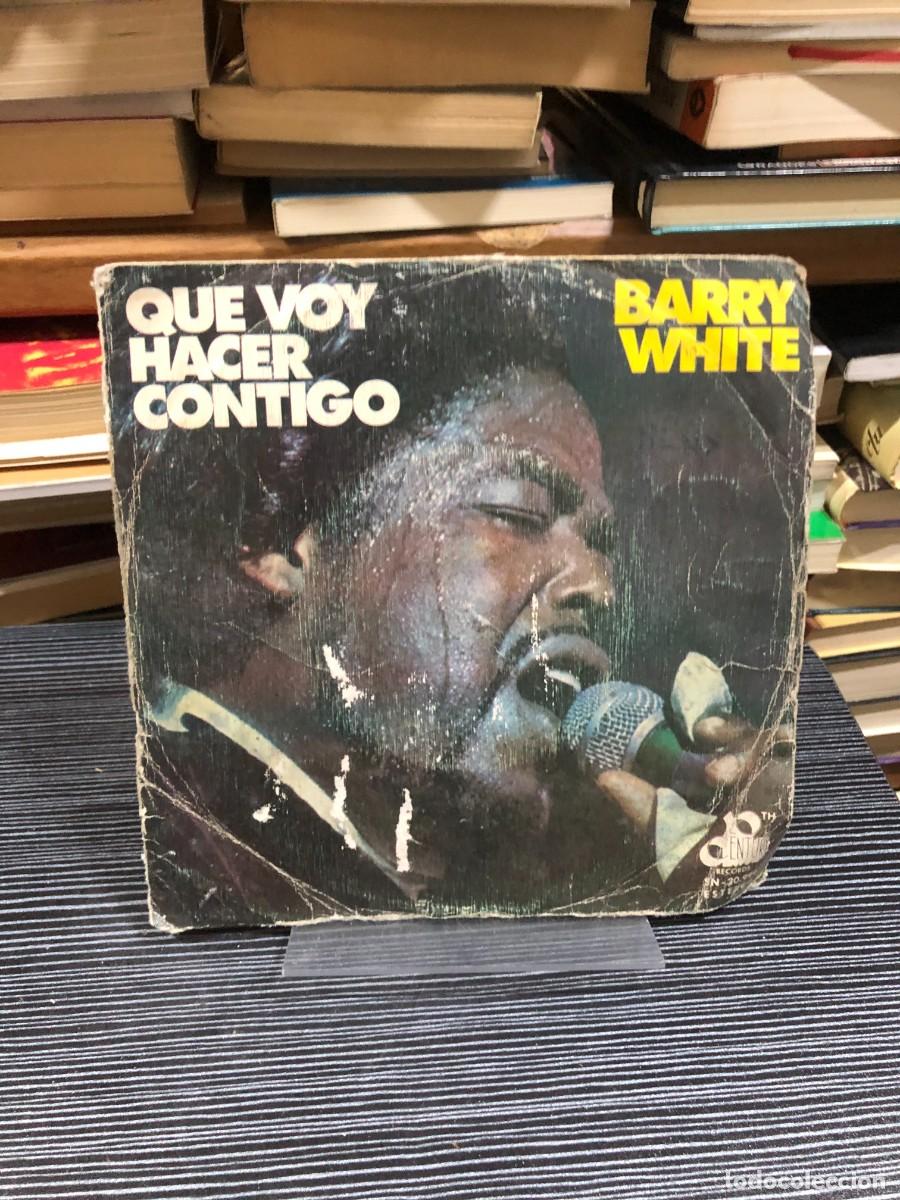 Discos de vinilo: Qu&eacute; voy a hacer contigo Barry White