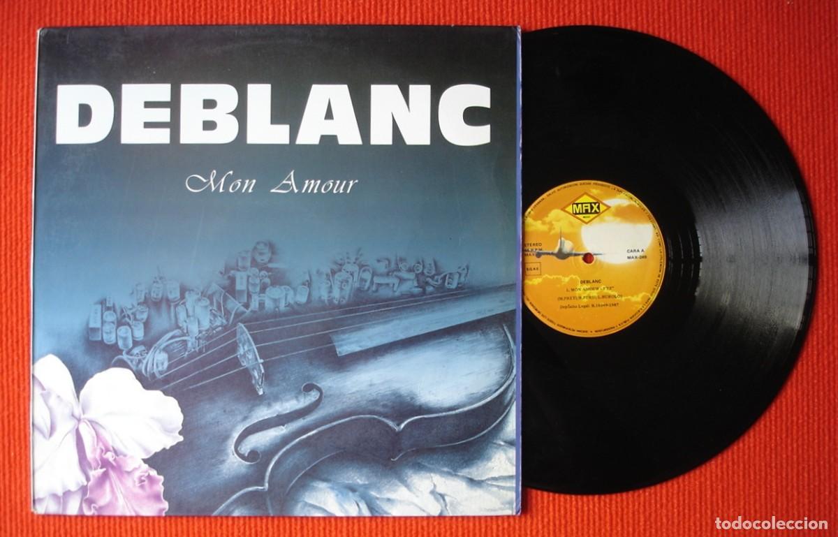 Discos de vinilo: Deblanc. Mon Amour. Maxi 12&rdquo; Vinilo. Italo Disco.