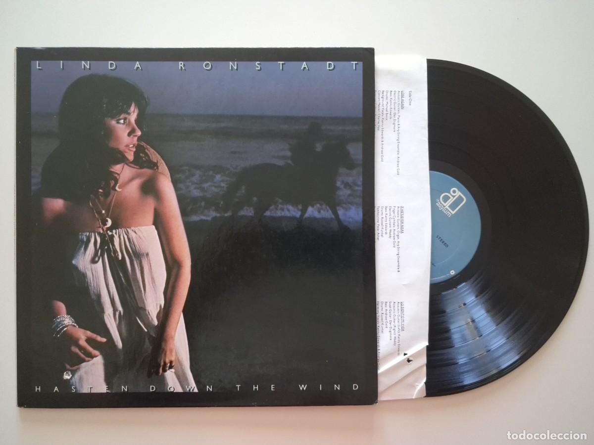 Discos de vinilo: Linda Ronstadt &ndash; Hasten Down The Wind