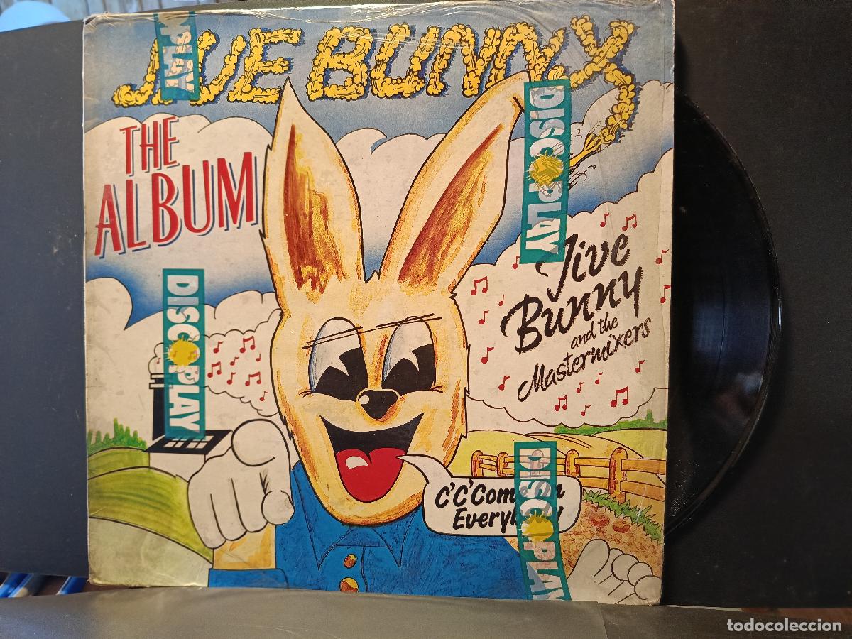 Discos de vinilo: Jive Bunny And The Mastermixers &lrm;&ndash; The Album - LP BOY RECORDS 1989 - JAZZ ROCK DISCO PEPETO