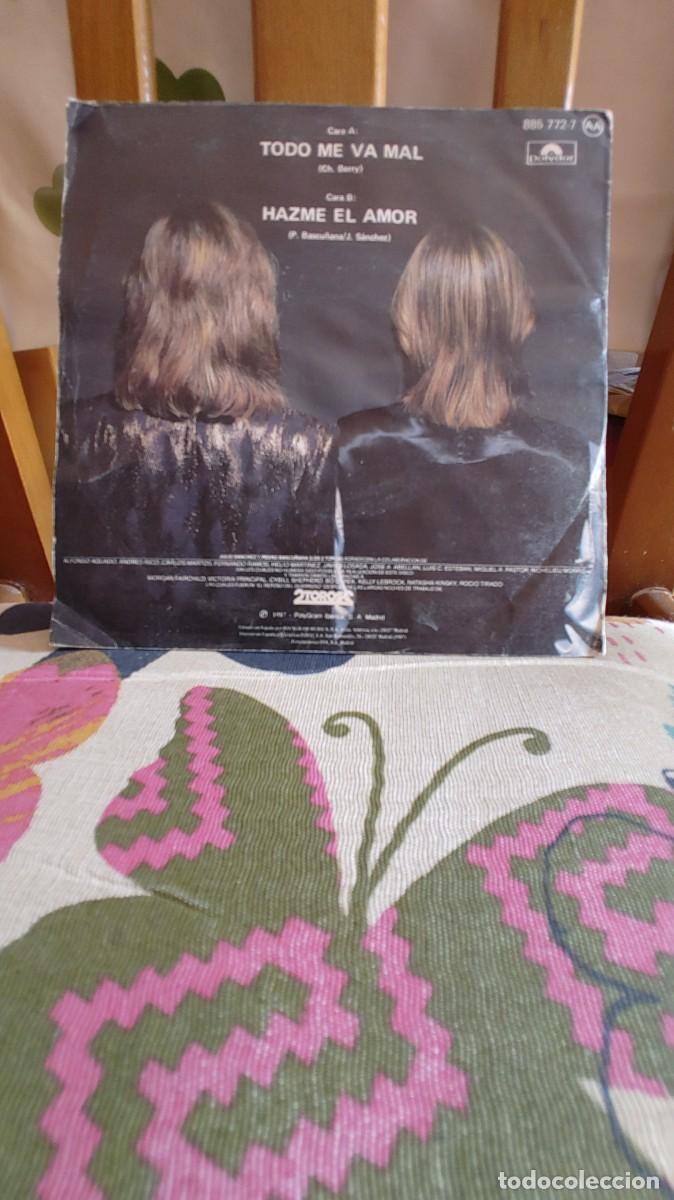 Discos de vinilo: 2 TOROS 2-SINGLE TODO ME VA MAL - Foto 2