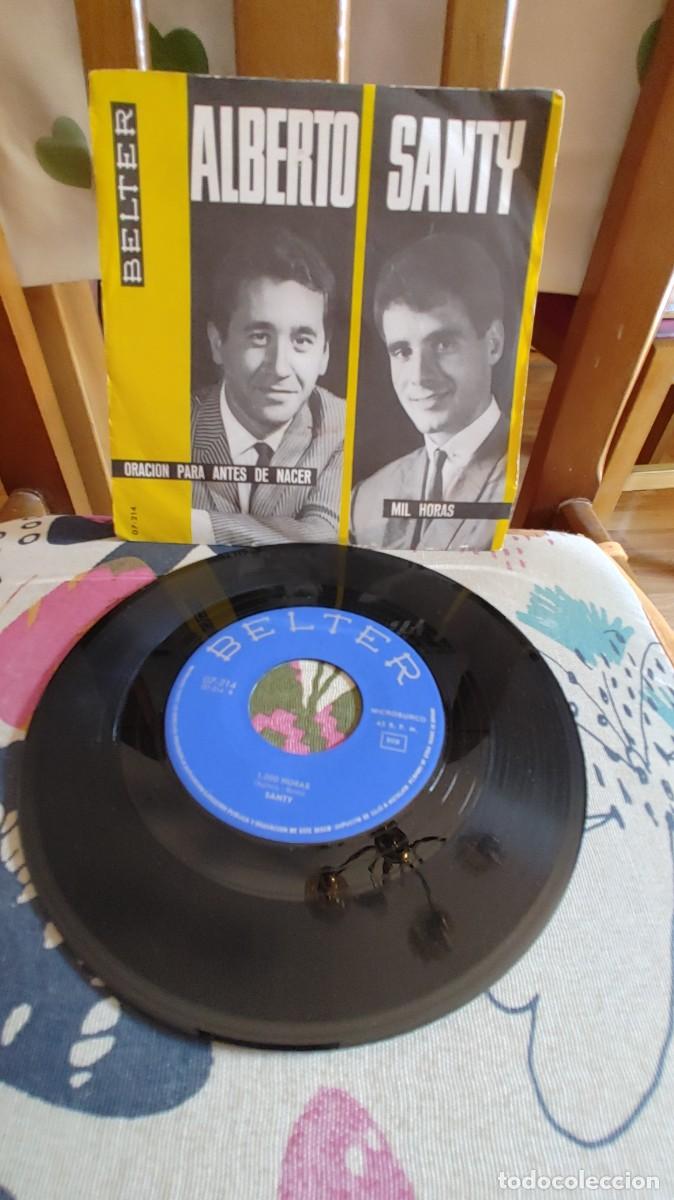 Discos de vinilo: ALBERTO-SANTY-SINGLE ORACION PARA ANTES DE NACER