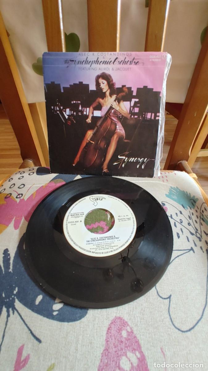 Discos de vinilo: ALEC R. COSTANDINOS & THE SYNCHOPHONIC ORCHESTRA-SINGLE SYNERGY