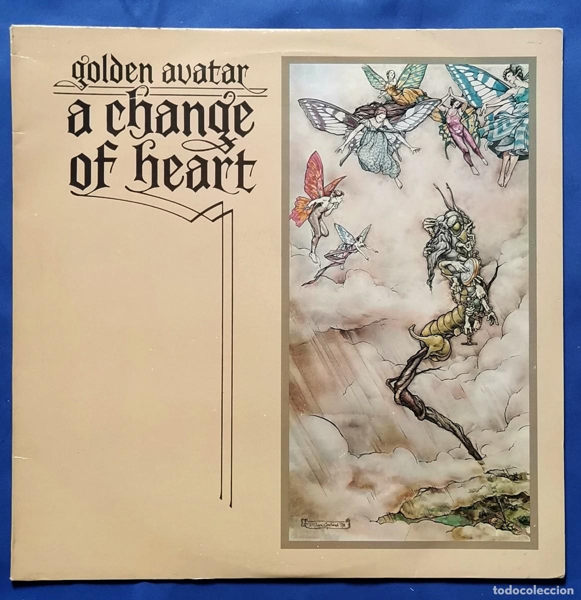 Discos de vinilo: Golden Avatar &ndash; A Change Of Heart LP 1976 UK Art Rock, Ethereal
