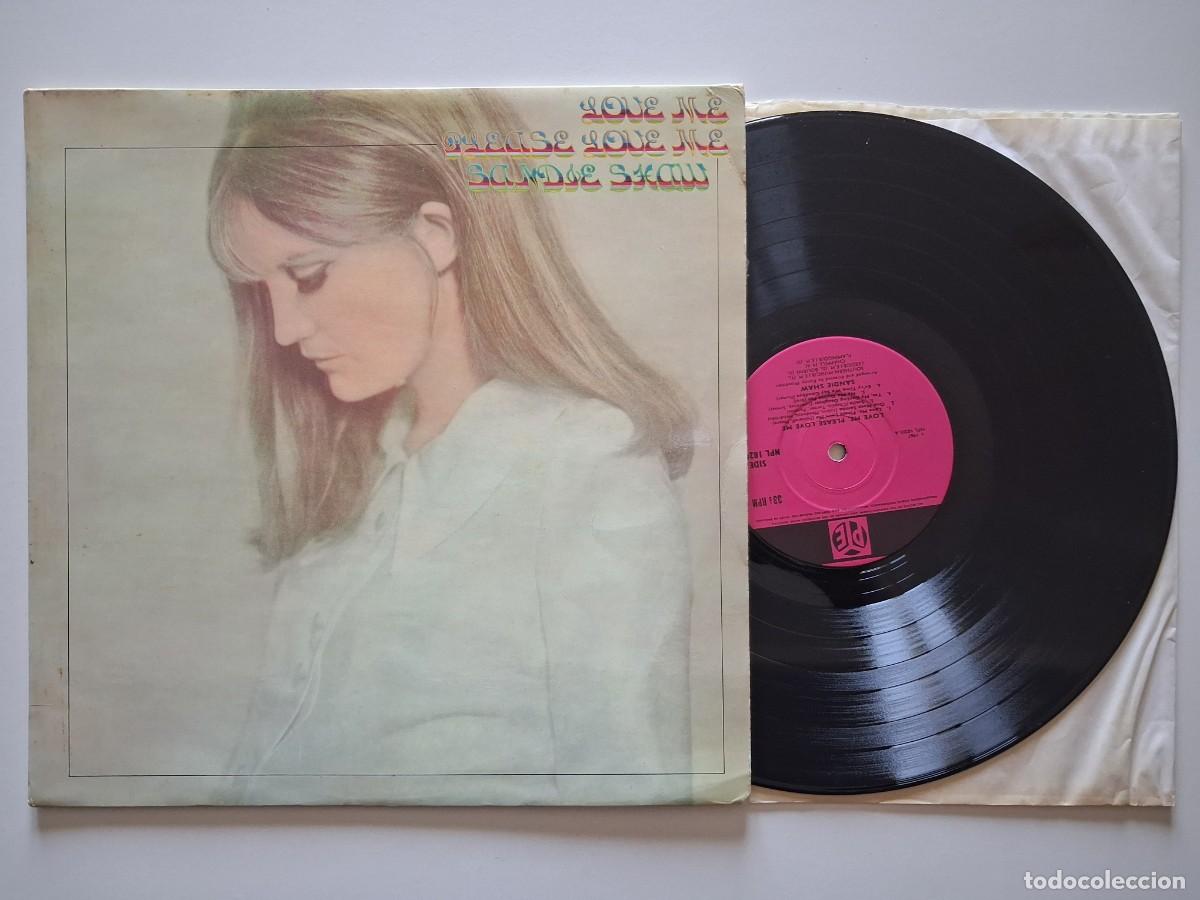 Vinyl records: Sandie Shaw &ndash; Love Me, Please Love Me