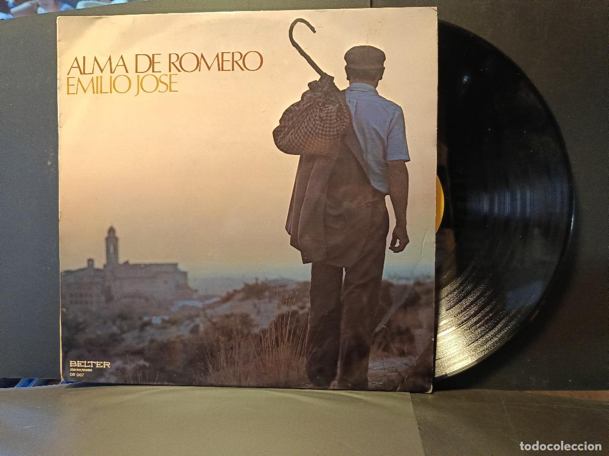 Discos de vinilo: EMILIO JOSE SPAIN LP ALMA DE ROMERO 1976 SELLO BELTER EXCELENTE ESTADO POP CANTAUTOR PEPETO