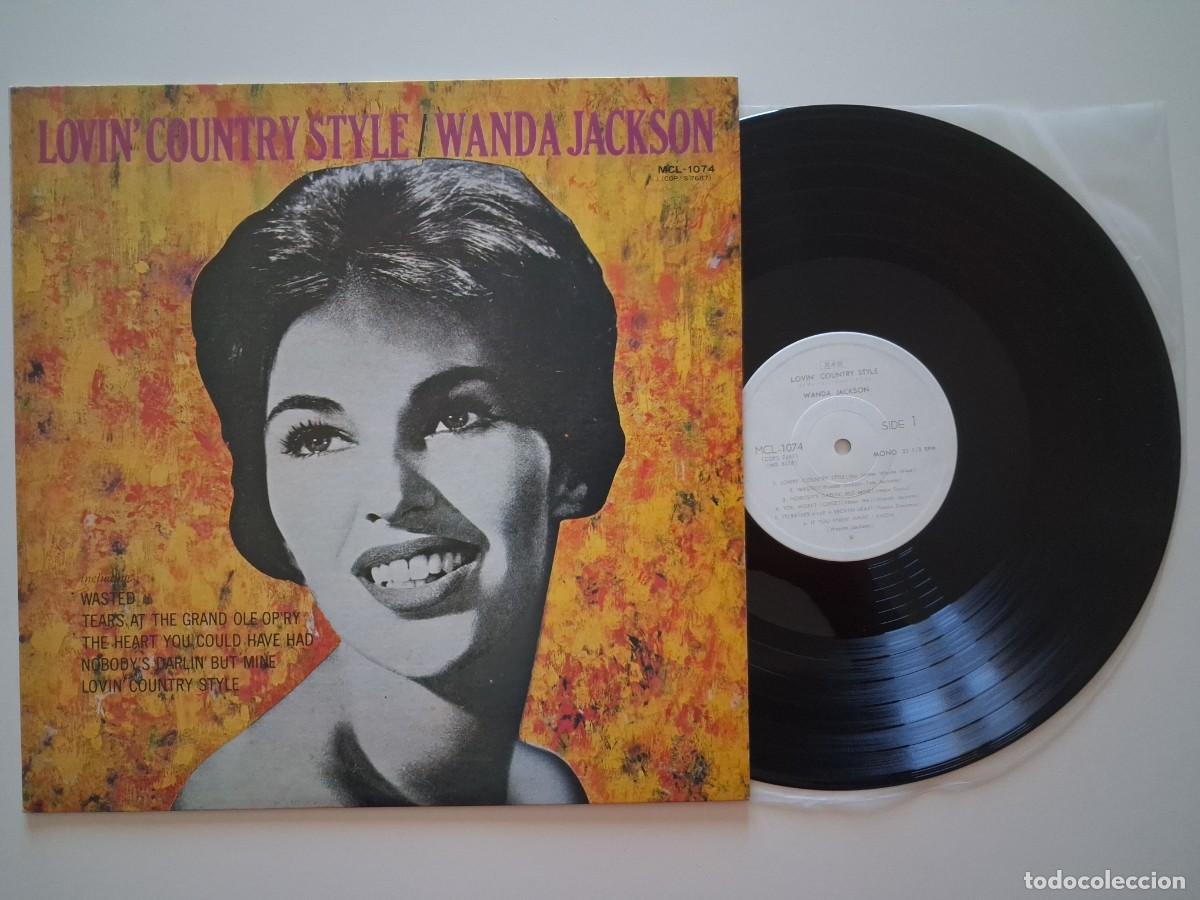 Discos de vinilo: Wanda Jackson &ndash; Lovin' Country Style (Ed. Japonesa)