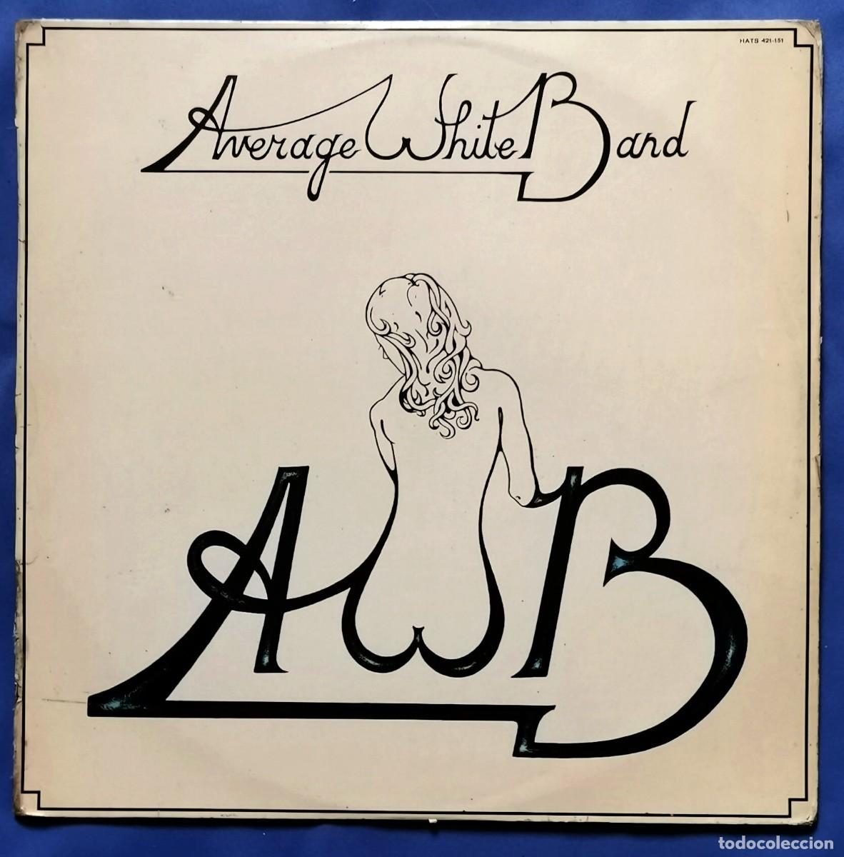 Discos de vinilo: Average White Band - AWB LP 1975 Espa&ntilde;a - Foto 1