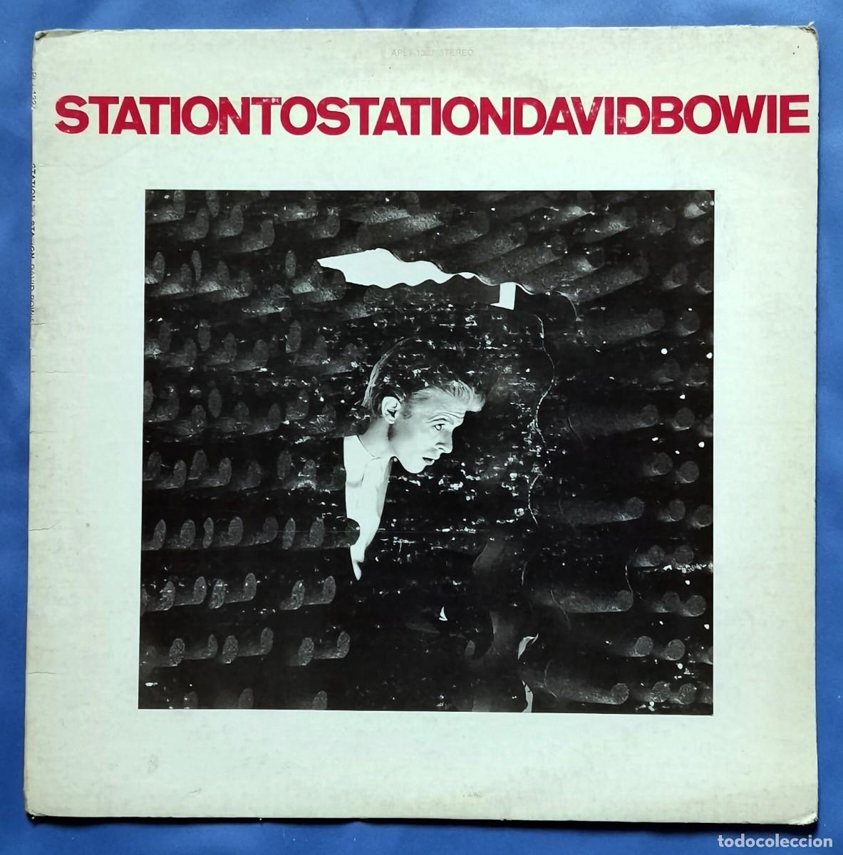 Discos de vinilo: S&Oacute;LO PORTADA David Bowie- Station to Station LP