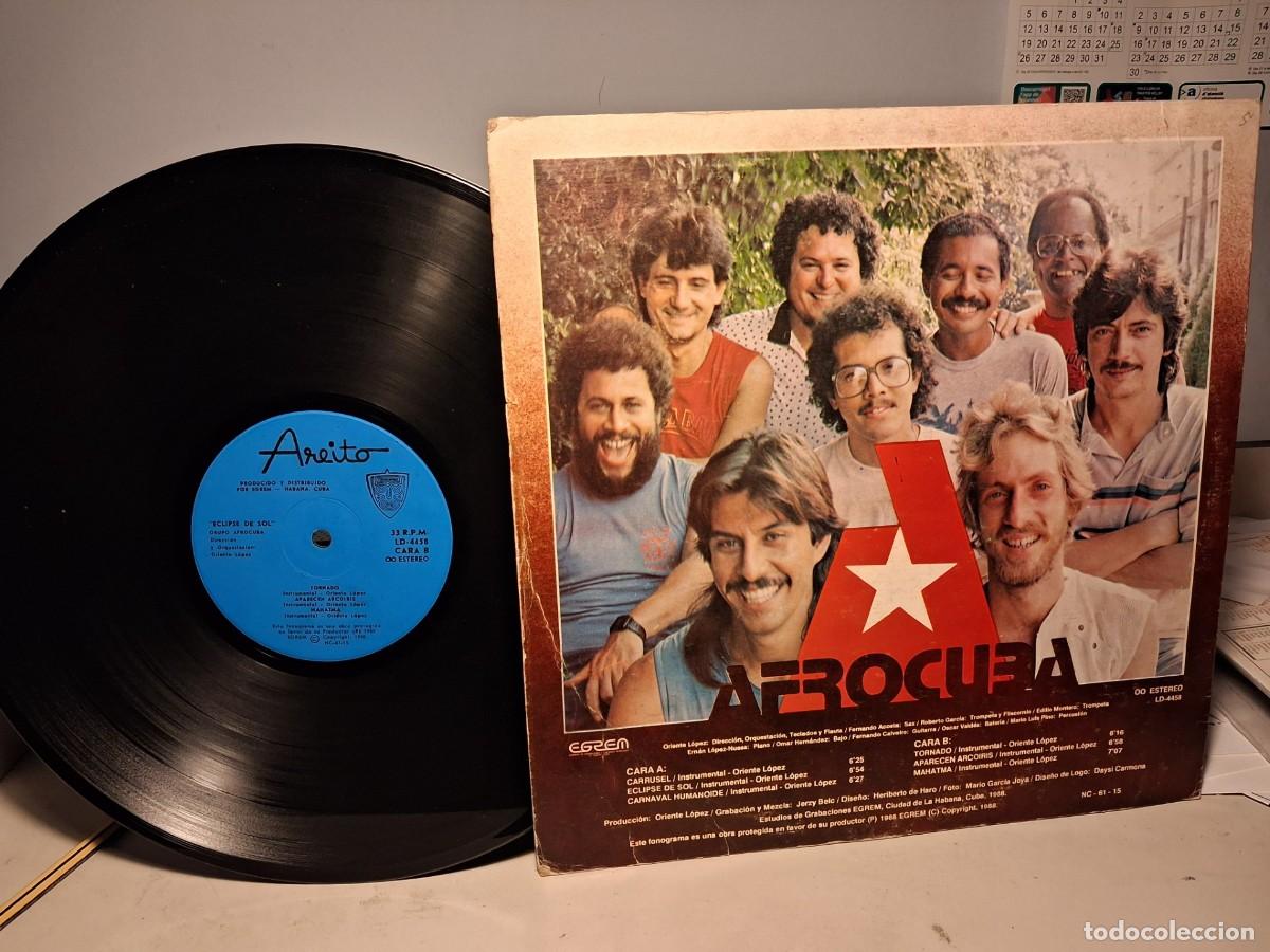 Discos de vinilo: LP AFROCUBA : ECLIPSE DE SOL (JAZZ CUBANO ) - Foto 2