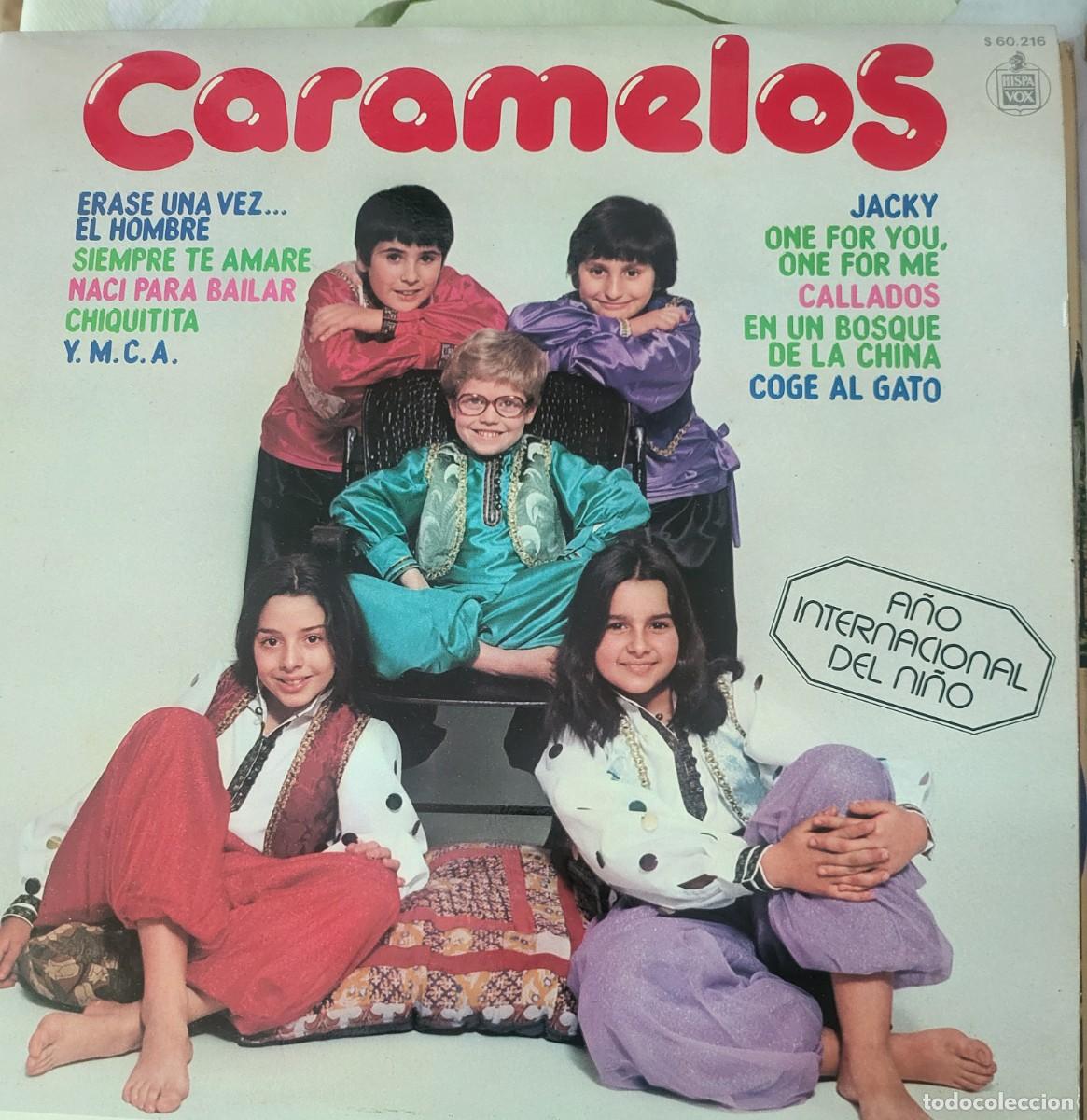 Discos de vinilo: Caramelos Lp sello Hispavox editado en Espa&ntilde;a a&ntilde;o 1979...