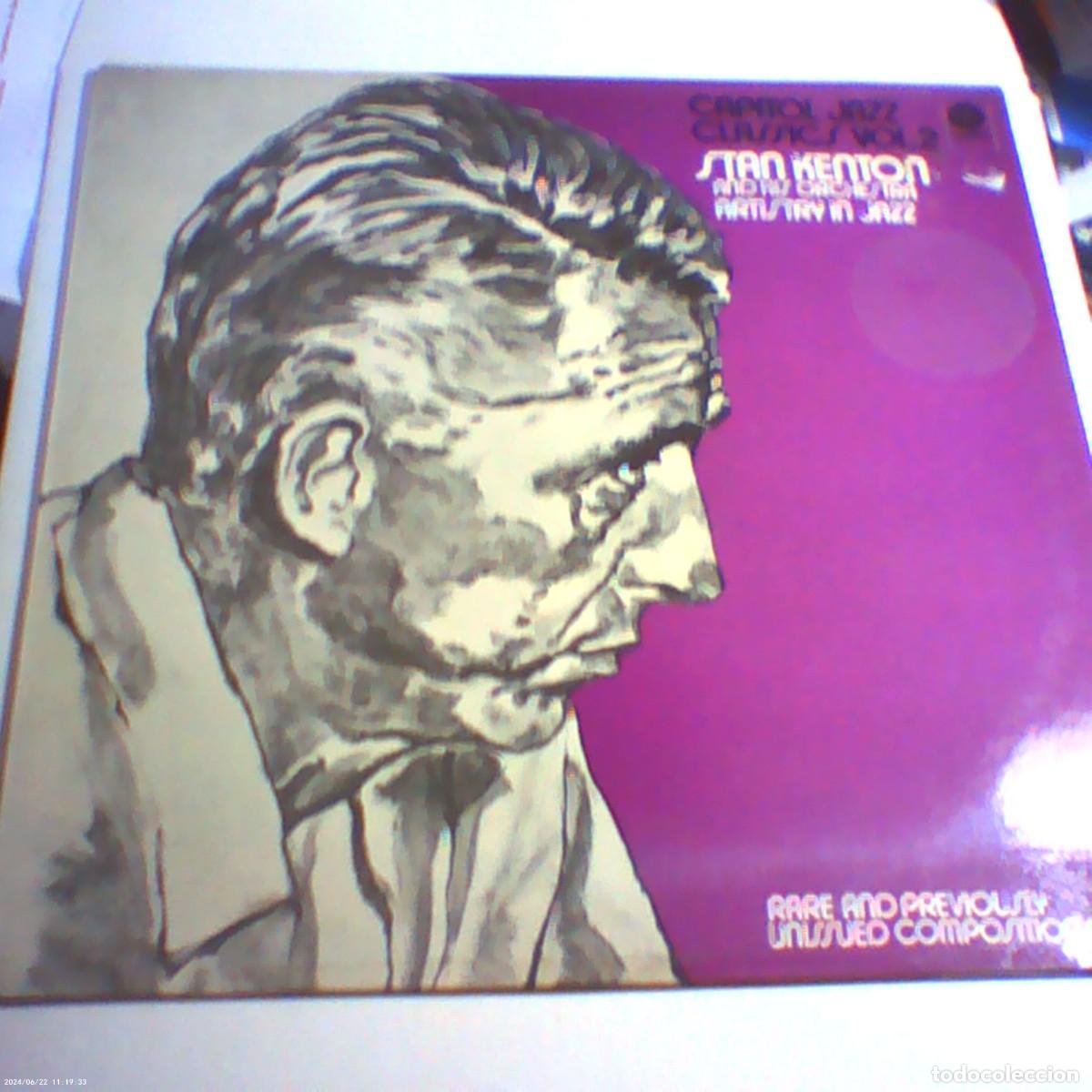 Discos de vinilo: lp stan kenton. capitol jazz classics volume 2. capitol holland. nunca en tc (seminuevo)