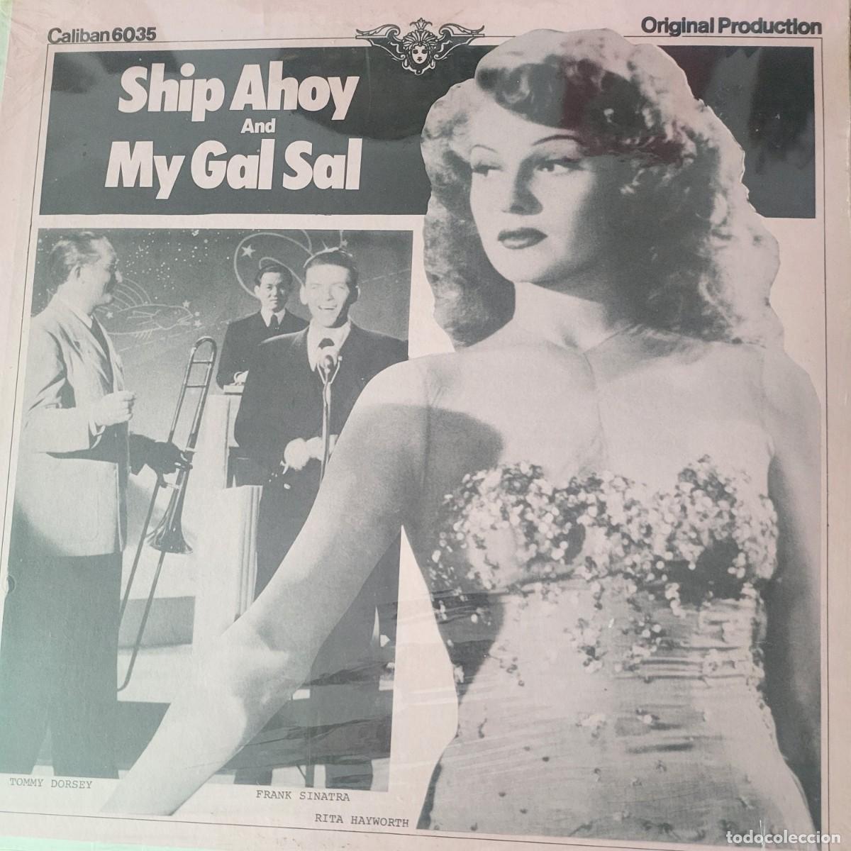 Discos de vinilo: Rita Hayworth, Frank Sinatra Lp editado en USA sello Caliban bandas sonoras...