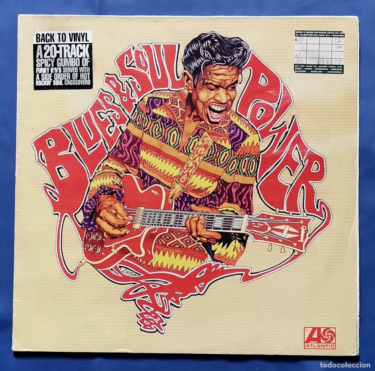 Discos de vinilo: Various - Blues & Soul Power 2xLP UK 2003 Remastered incl. 2 encartes ATLANTIC