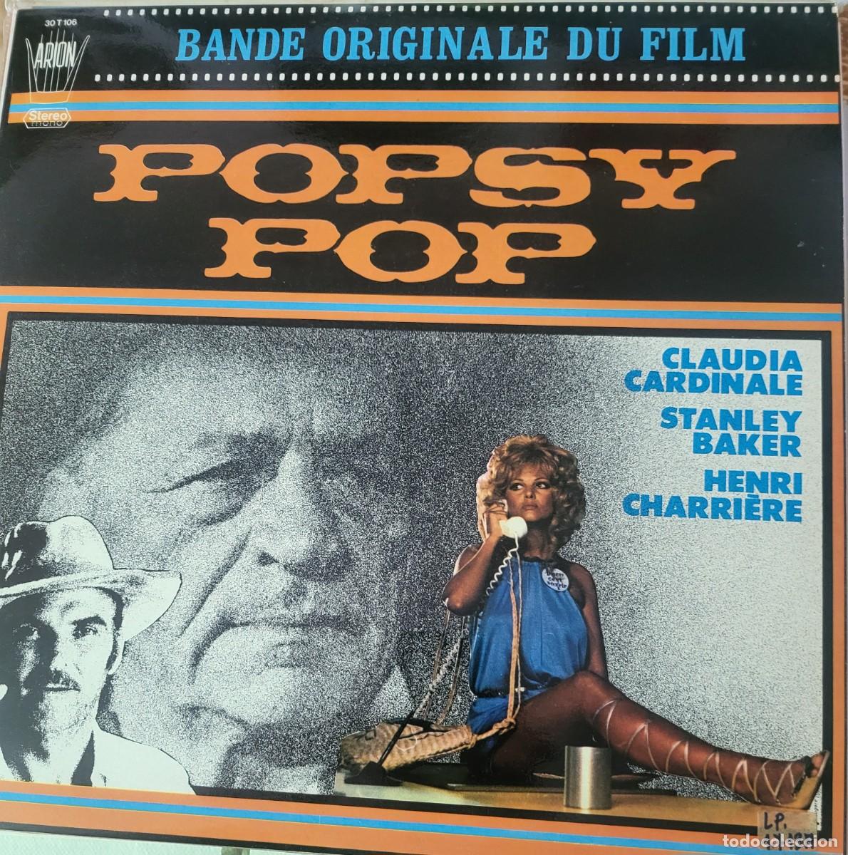 Discos de vinilo: Claudia Cardinale Lp sello Arion editado en Francia de la pel&iacute;cula Popsy Pop...