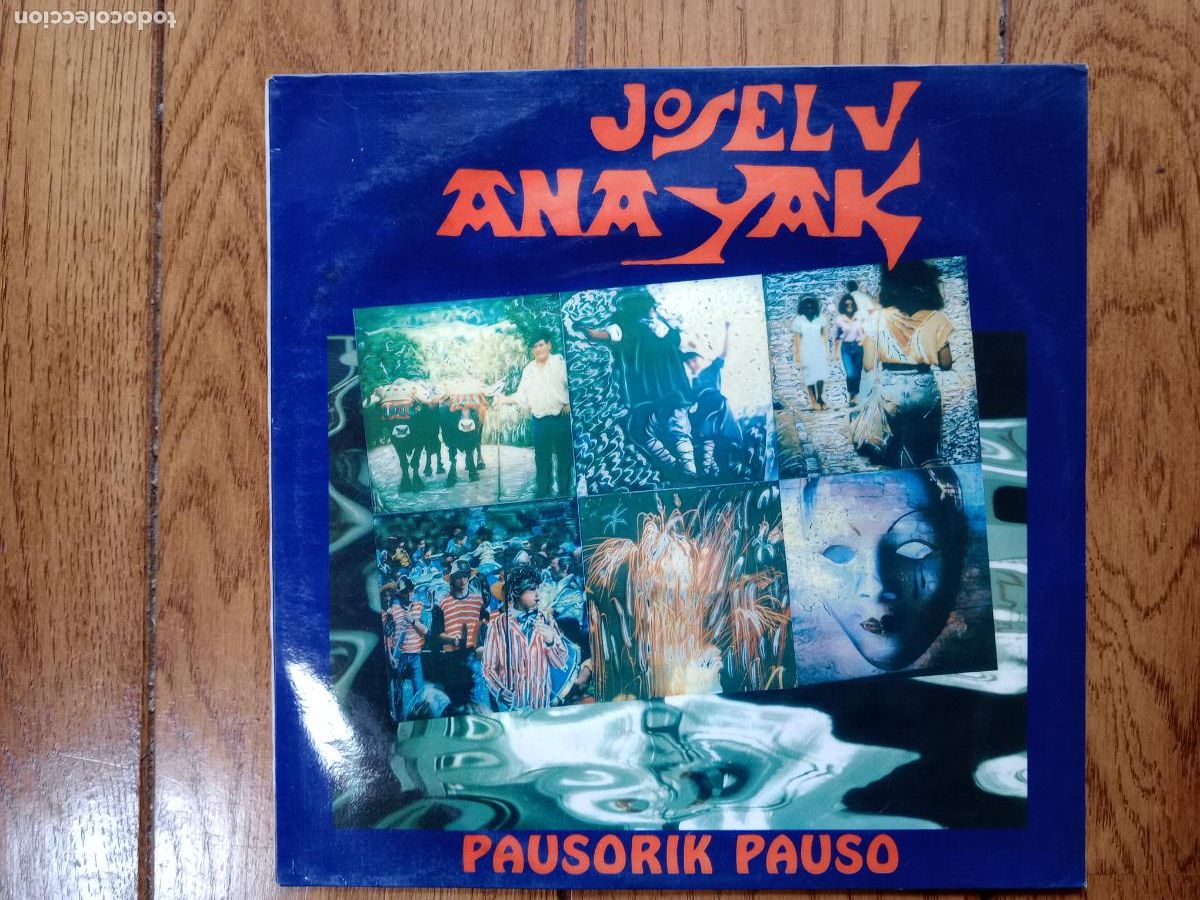 Discos de vinilo: Joselu Anaiak - pausorik pauso
