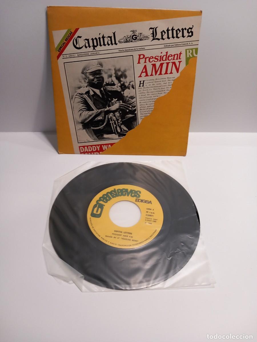 Discos de vinilo: CAPITAL LETTERS VINILO SINGLE / COMPRA MIN&Iacute;MA 5 &euro; - Foto 1