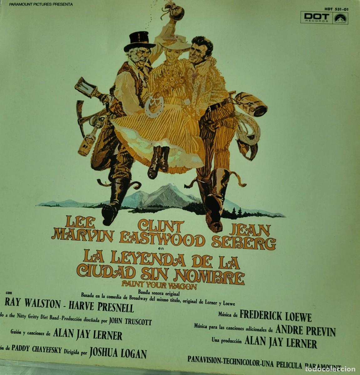 Discos de vinilo: Lee Marvin Lp portada doble sello Hispavox editado en Espa&ntilde;a a&ntilde;o 1970 de la pel&iacute;cula...