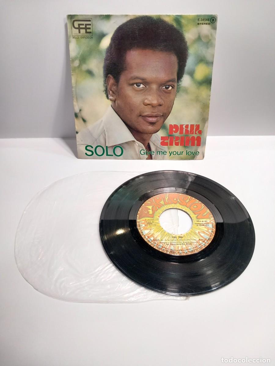 Discos de vinilo: PHIL TRIM VINILO SINGLE / COMPRA MIN&Iacute;MA 5 &euro;